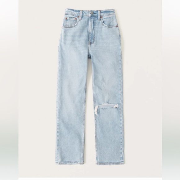 Abercrombie & Fitch Denim - Abercrombie & Fitch The Ankle Straight Ultra High Rise (completely sold out)